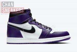 Air Jordan 1 High Court Purple 2.0 (2020) - Image 2