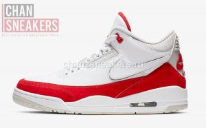 Air Jordan 3 Retro Tinker White University Red - Image 2