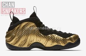 Air Nike Foamposite Pro Metallic Gold - Image 2