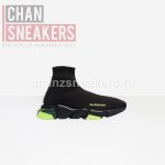 Balenciaga Speed Clear Sole Black Yellow - Image 2