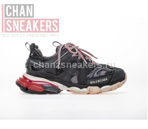 Balenciaga Track Black-Grey-Red - Image 2