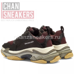 Balenciaga Triple S Burgundy - Image 2
