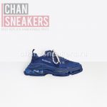 Balenciaga Triple S Clear Sole Navy - Image 2