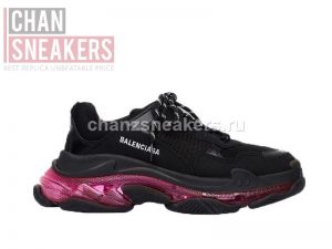 Balenciaga Triple S Clear Sole Neon Pink - Image 2