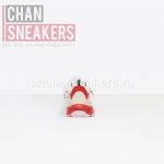 Balenciaga Triple S Clear Sole White-Red - Image 2