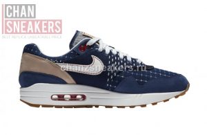 DENHAM x Nike Air Max 1 Blue Void - Image 2