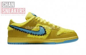 Grateful Dead SB Dunk Low Yellow - Image 2