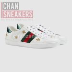 Gucci Ace Embroidered Bees and Stars (White) - Image 2