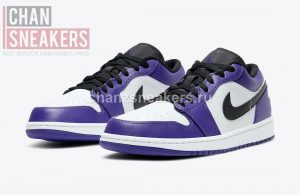 Jordan 1 Low Court Purple - Image 2