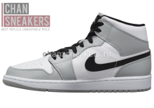 Jordan 1 Mid Light Smoke Grey - Image 2