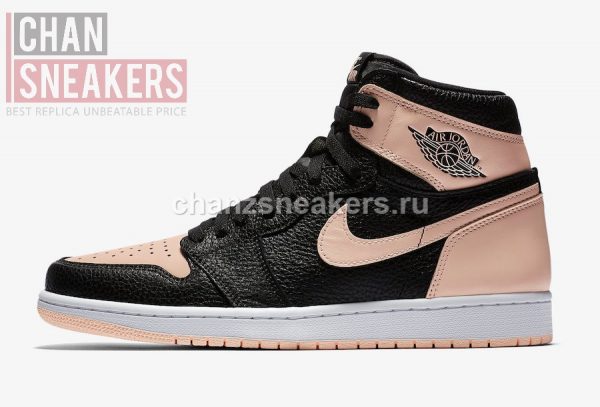 Jordan 1 Retro High Black Crimson Tint (GS) - Image 2