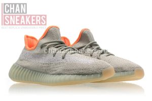 Kids YEEZY Boost 350 V2 Desert Sage - Image 2