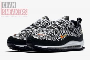 Nike Air Max 98 AOP Black - Image 2