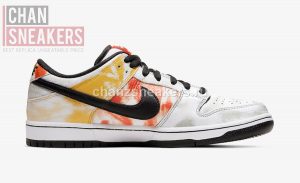 Nike SB Dunk Low Raygun Tie-Dye White - Image 2