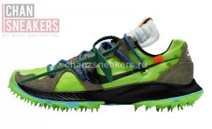 Nike Zoom Terra Kiger 5 OFF-WHITE Electric Green (W) - Image 2