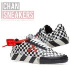 Off-White VULC Low Checkered Black White - Image 2