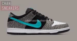 SB Dunk Low Atmos 'Elephant' - Image 2