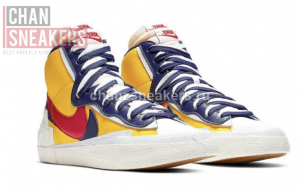 Sacai Blazer Red Yellow 'Snow Beach' - Image 2