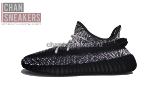 YEEZY Boost 350 V2 Black Reflective - Image 2