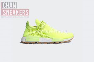adidas NMD Hu Trail Pharrell Now Is Her Time Solar Yellow - Image 2