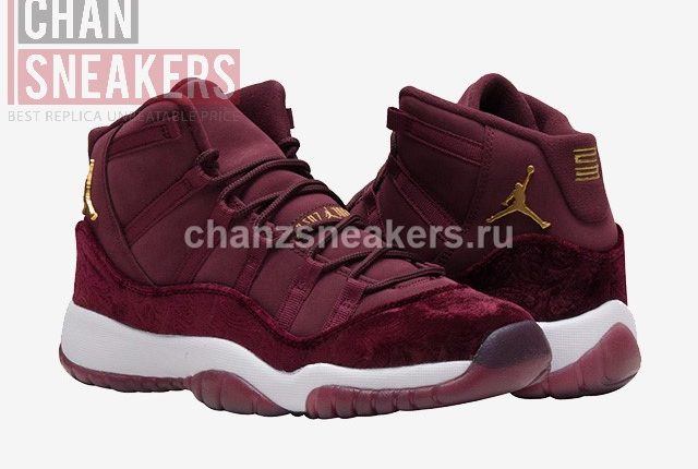 Air Jordan 11 Retro GG Heiress Velvet Chanz Sneakers