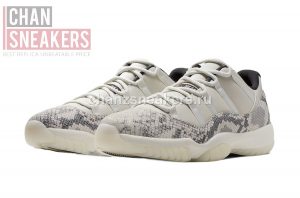 Air Jordan 11 Retro Low 'Light Bone Snakeskin' - Image 3