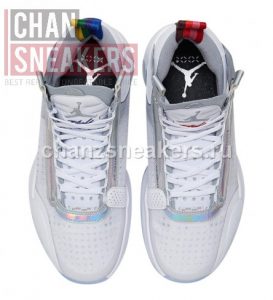 Air Jordan 34 White Iridescent PF - Image 3