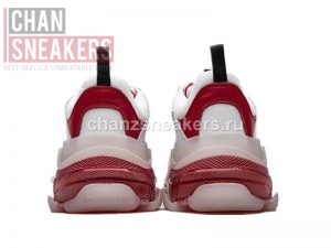 Balenciaga Triple S Clear Sole White Fuchsia - Image 3