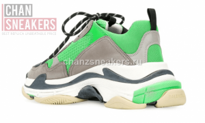 Balenciaga Triple S Sneaker 'Grey Green' - Image 3