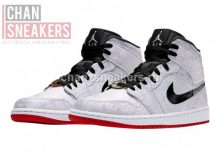 CLOT Air Jordan 1 Mid Fearless - Image 3