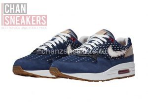 DENHAM x Nike Air Max 1 Blue Void - Image 3
