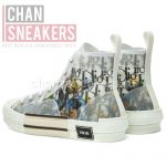 Dior B23 High-Top Multicolor ALEX FOXTON Motif Oblique Canvas - Image 3
