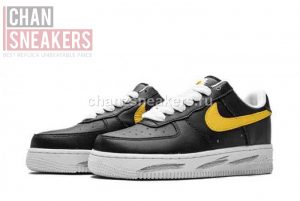Fake G-Dragon x Air Force 1 Low Para-Noise Yellow Swoosh - Image 3