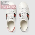 Gucci Ace Embroidered Bee (White) - Image 3