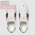 Gucci Ace Embroidered Bees and Stars (White) - Image 3