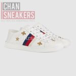 Gucci Ace Folded Heel Bees and Stars - Image 3