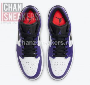 Jordan 1 Low Court Purple - Image 3