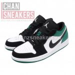 Jordan 1 Low White Black Mystic Green - Image 3