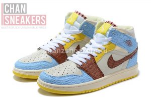 Jordan 1 Mid SE Fearless Maison Chateau Rouge - Image 3