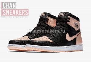 Jordan 1 Retro High Black Crimson Tint (GS) - Image 3