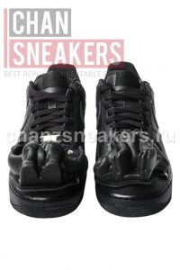 Nike Air Force 1 Mid Comme des Garcons Black - Image 3