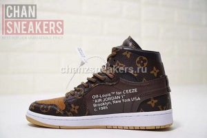 Nike Air Jordan 1 x Louis Vuitton x Off White - Image 3