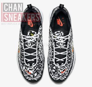 Nike Air Max 98 AOP Black - Image 3