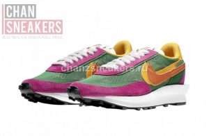 Nike LD Waffle sacai Pine Green - Image 3
