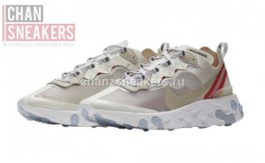 Nike React Element 87 Sail Light Bone - Image 3