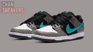 SB Dunk Low Atmos 'Elephant' - Image 3