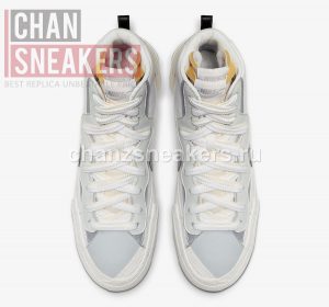 Sacai Blazer Grey White - Image 3