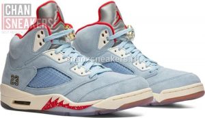 Trophy Room X Air Jordan 5 Retro Ice Blue - Image 3
