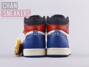 Air Jordan 1 High Union LA Storm Blue Toe (2019) - Image 4