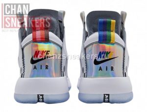 Air Jordan 34 White Iridescent PF - Image 4
